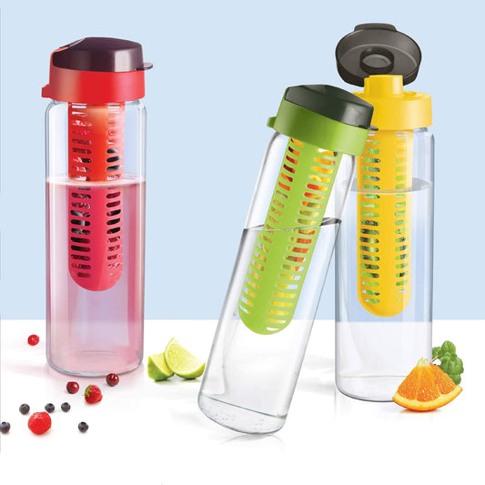 Borosilicate Infuser Glass Bottle ( 690 ml )